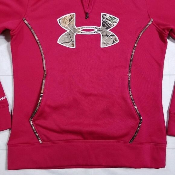 UNDER ARMOUR COLDGEAR X STORM REAL TREE HOODIE - Picture 2 of 6